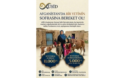 Afganistan' da Bir Yetimin Sofrasına Bereket Ol!
